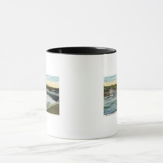 Mug Vue du barrage Libby-Dingleys (Centre)