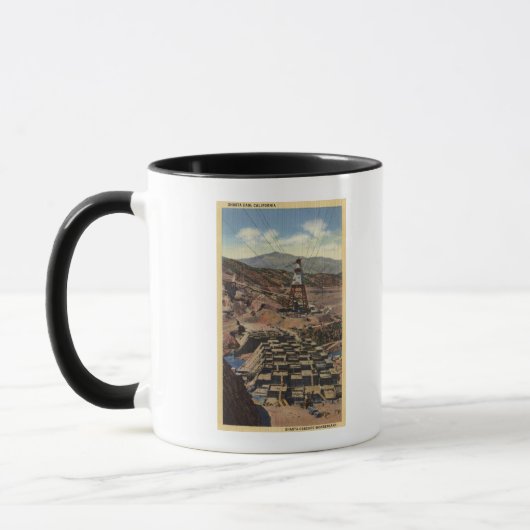 Mug Vue du barrage Shasta (Gauche)