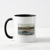 Mug Vue du bord de mer de Macabee Beach Monterey, CA (Gauche)