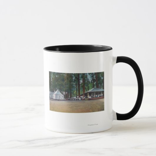 Mug Vue du camp CurryYosemite Nat'l Park, CA (Droite)
