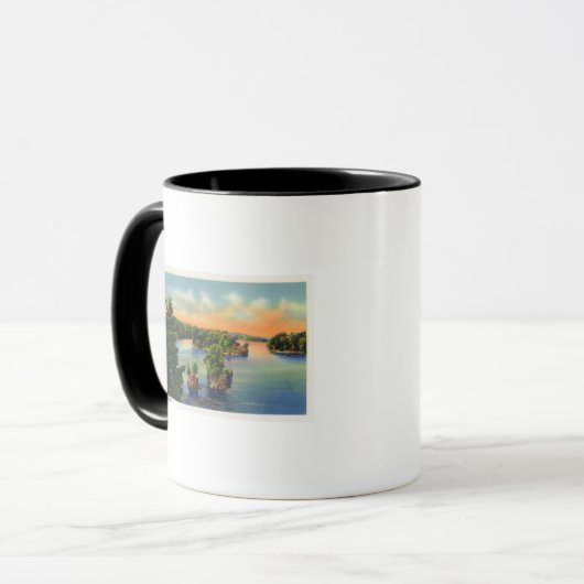 Mug Vue du canal perdu (Devant gauche)