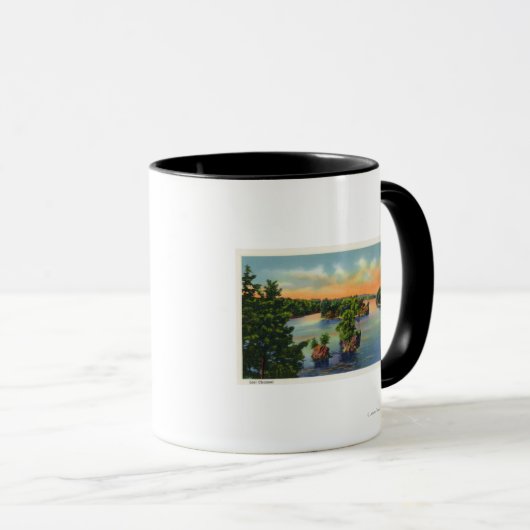 Mug Vue du canal perdu (Devant droit)