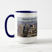 Mug Vue du centre de Phoenix, Arizona (Gauche)