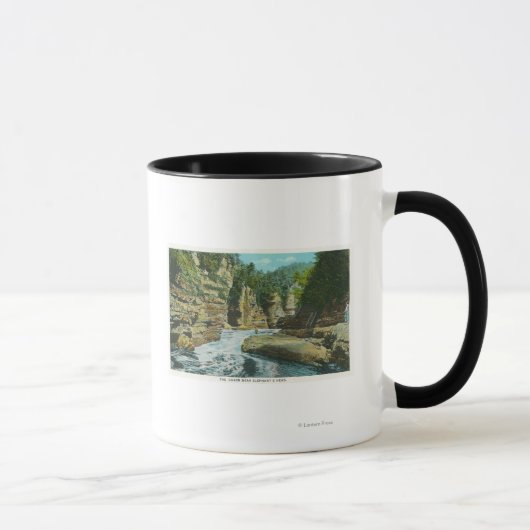 Mug Vue du chaos Ausable près de Elephant's Head (Droite)