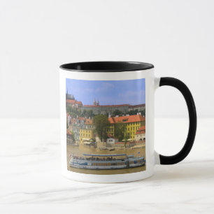 Mug Vue du château de Prague et de la ville par la Vlt