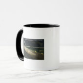 Mug Vue du circuit de la nuit (Devant gauche)