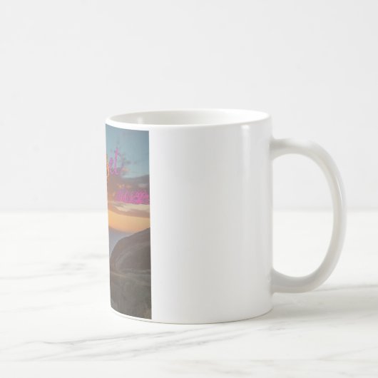 Mug Vue du coucher du soleil (Droite)