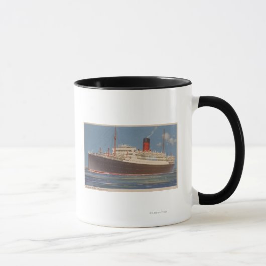 Mug Vue du Cunard R.M.L. Franconia (Droite)