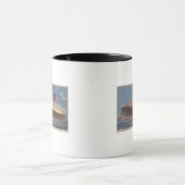Mug Vue du Cunard R.M.L. Franconia (Centre)
