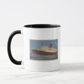 Mug Vue du Cunard R.M.L. Franconia (Gauche)