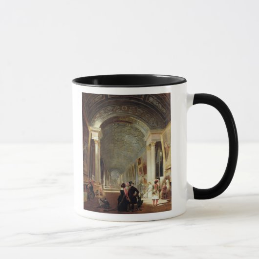 Mug Vue du grand Galerie du Louvre, 1841 (Droite)