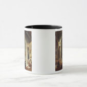 Mug Vue du grand Galerie du Louvre, 1841 (Centre)