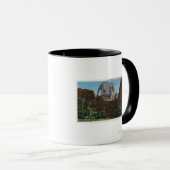 Mug Vue du grand trône blanc (Devant droit)