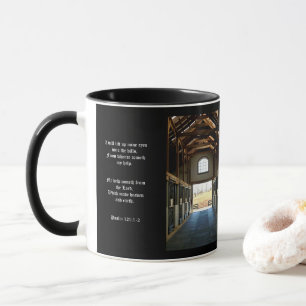 Mug Vue du Kentucky depuis la grange, Psaume 121:1-2