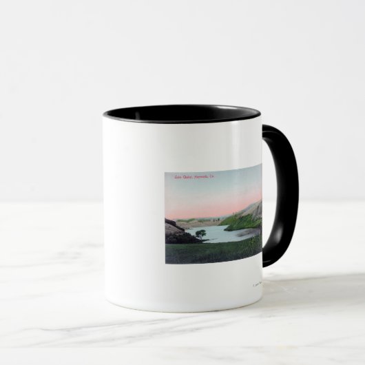Mug Vue du lac ChabotHayward, CA (Devant droit)