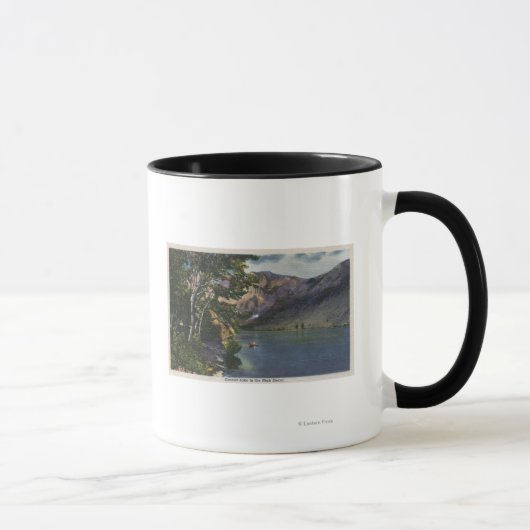 Mug Vue du lac Convict dans la Haute Sierra (Droite)