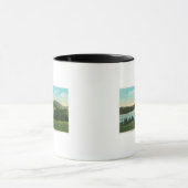 Mug Vue du lac Flower avec le mont Baker à distance (Centre)