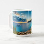 Mug Vue du littoral de Palaiokastritsa, Corfou, Grèce (Devant gauche)