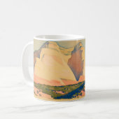 Mug Vue du Mont Carmel, Utah par Maynard Dixon (Devant gauche)
