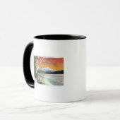 Mug Vue du mont Whiteface du lac de (Devant gauche)