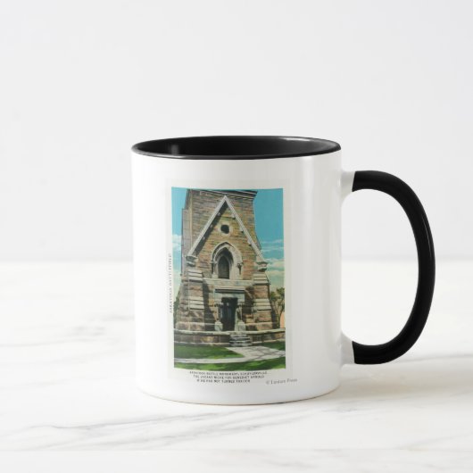 Mug Vue du monument de la bataille de Saratoga (Droite)