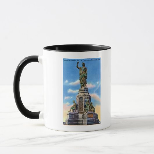 Mug Vue du monument de Nat'l aux ancêtres américains (Gauche)