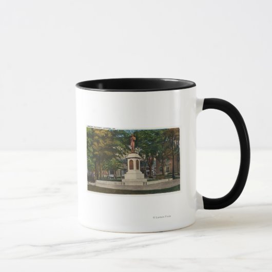 Mug Vue du monument des soldats (Droite)