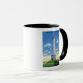 Mug Vue du monument Myles Standish (Devant droit)