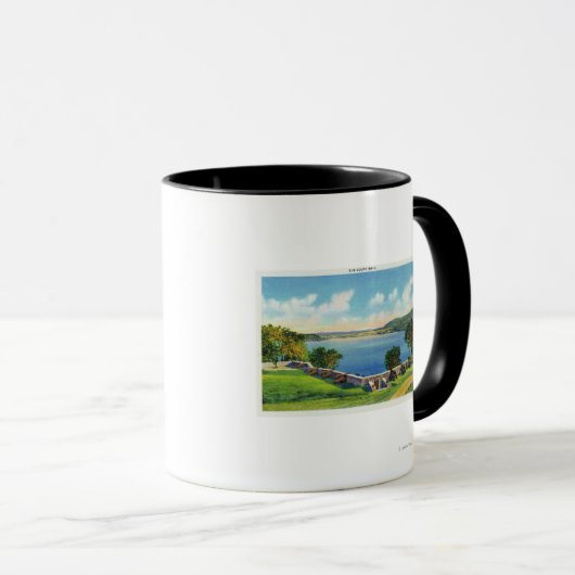 Mug Vue du mur du sud (Devant droit)