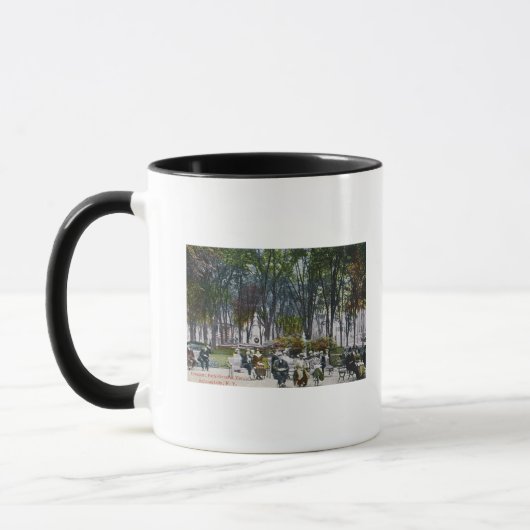 Mug Vue du parc Crescent (Gauche)