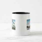 Mug Vue du pavillon Timberline, mont Hood en hiver (Centre)