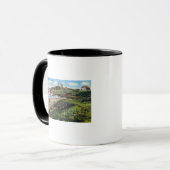 Mug Vue du phare de Nubble depuis York Beach (Devant gauche)