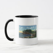 Mug Vue du phare de Owl's Head (Gauche)