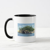 Mug Vue du phare de Owl's Head 2 (Gauche)