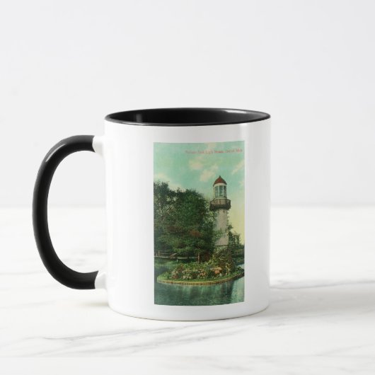 Mug Vue du phare de Palmer ParkDétroit, MI (Gauche)