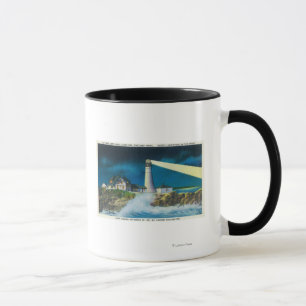 Mug Vue du phare de Portland Head sur Casco Bay