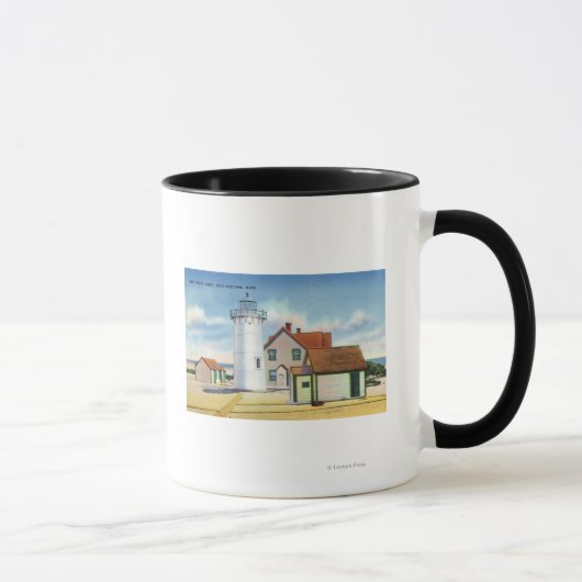 Mug Vue du phare de Race Point (Droite)