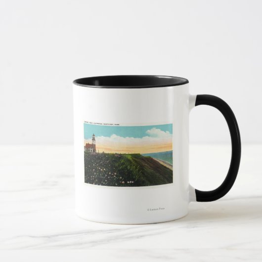 Mug Vue du phare de Sankaty Head (Droite)