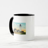 Mug Vue du phare North Truro Highland (Devant gauche)