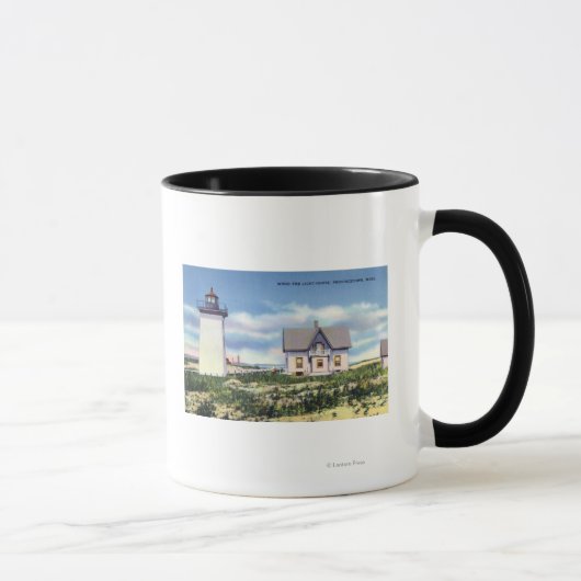 Mug Vue du phare Wood End (Droite)