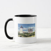 Mug Vue du phare Wood End (Gauche)
