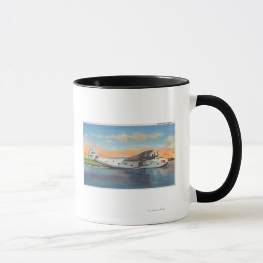 Mug Vue du plan de Clipper de Californie (Droite)