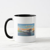 Mug Vue du plan de Clipper de Californie (Gauche)