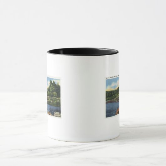 Mug Vue du point d'épinette (Centre)