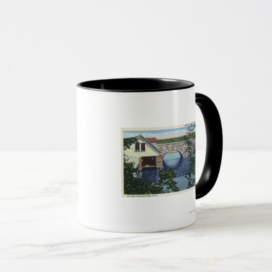 Mug Vue du pont Back Bay (Devant droit)
