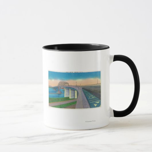 Mug Vue du pont de la Paix (Droite)