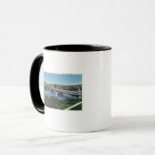 Mug Vue du pont de la rue principale (Devant gauche)