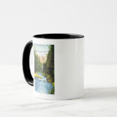 Mug Vue du pont de suspension Capilano n° 2 (Devant gauche)