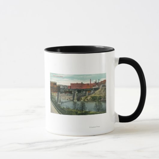 Mug Vue du pont de Vincent Street (Droite)