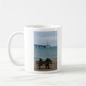 Mug Vue du pont Mackinac (Gauche)